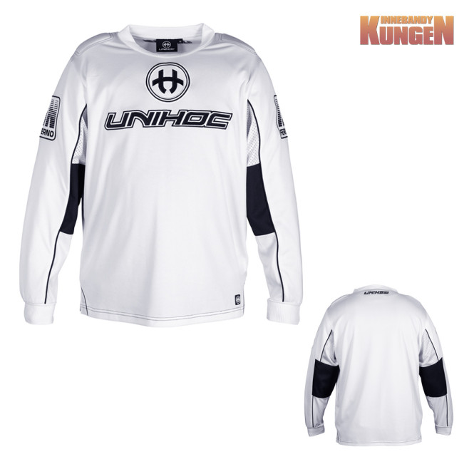 Unihoc Målvaktströja INFERNO All White JR