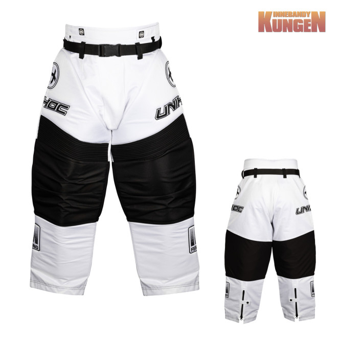Unihoc Målvaktsbyxor INFERNO All White JR