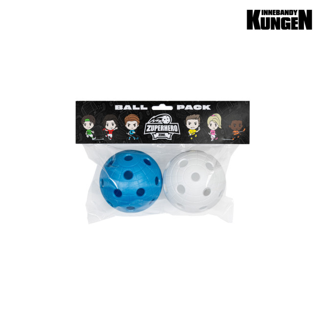 Zone 2-pack bollar ZUPERHERO Kids