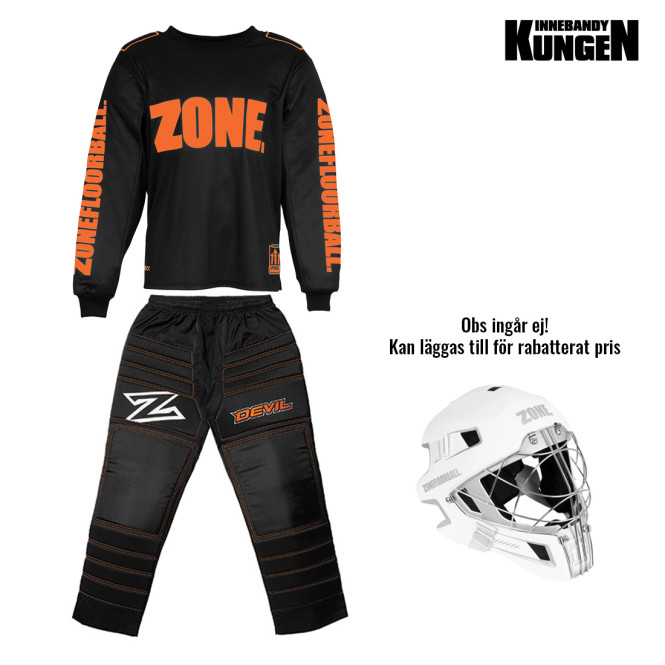 Målvaktspaket Zone Black/Orange